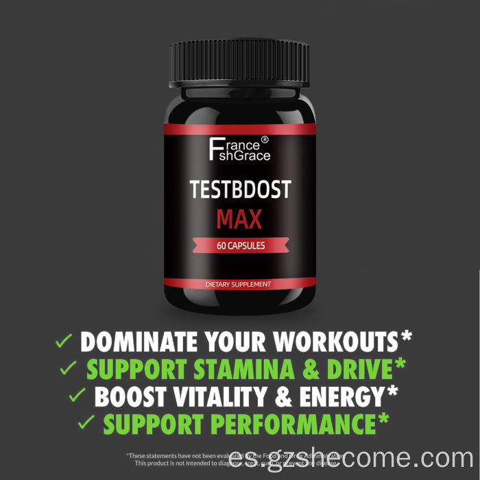 Test Boost Suplemento de apoyo para hombres Energía natural